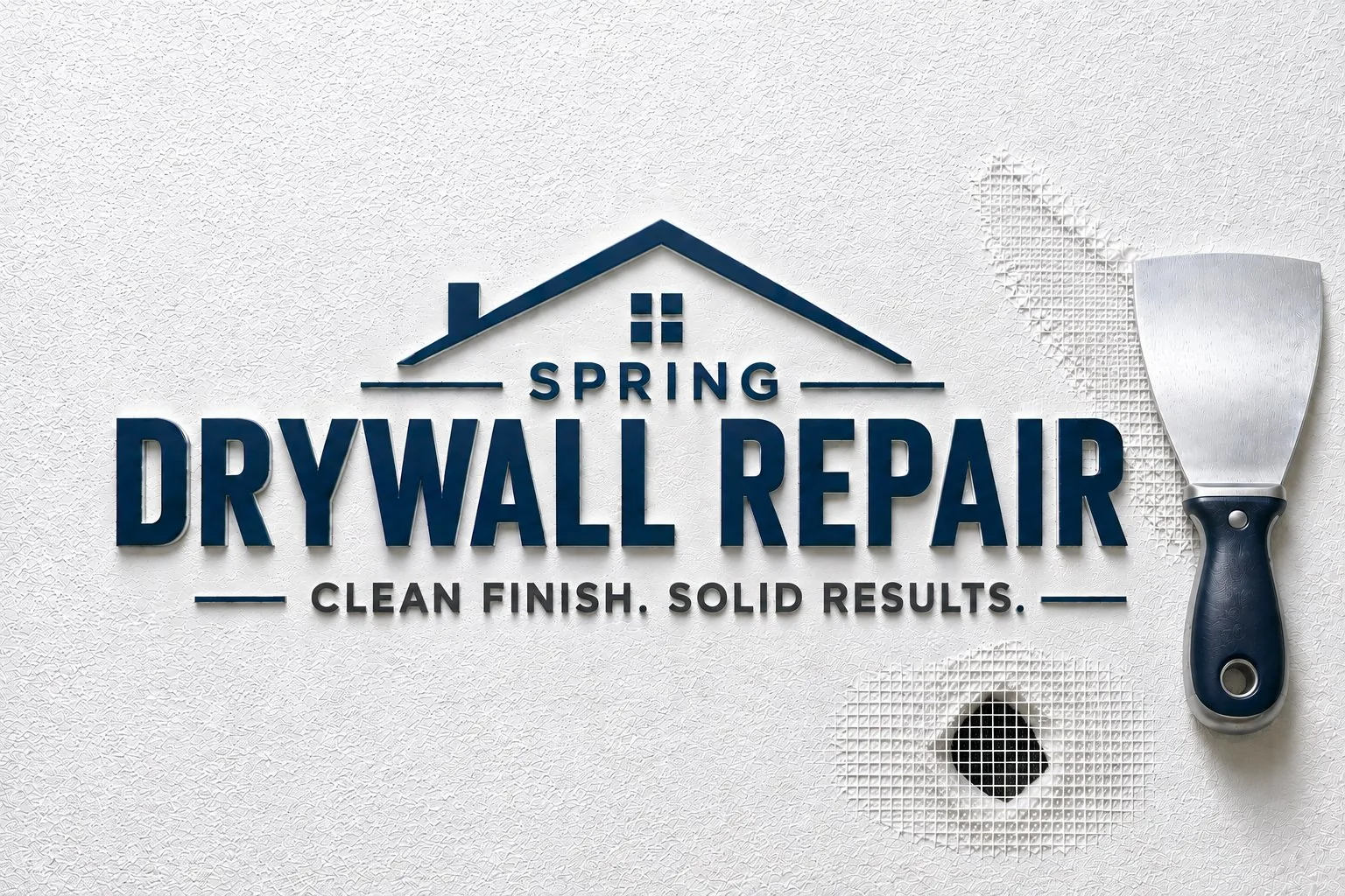 Spring Drywall Repair — Clean Finish. Solid Results.